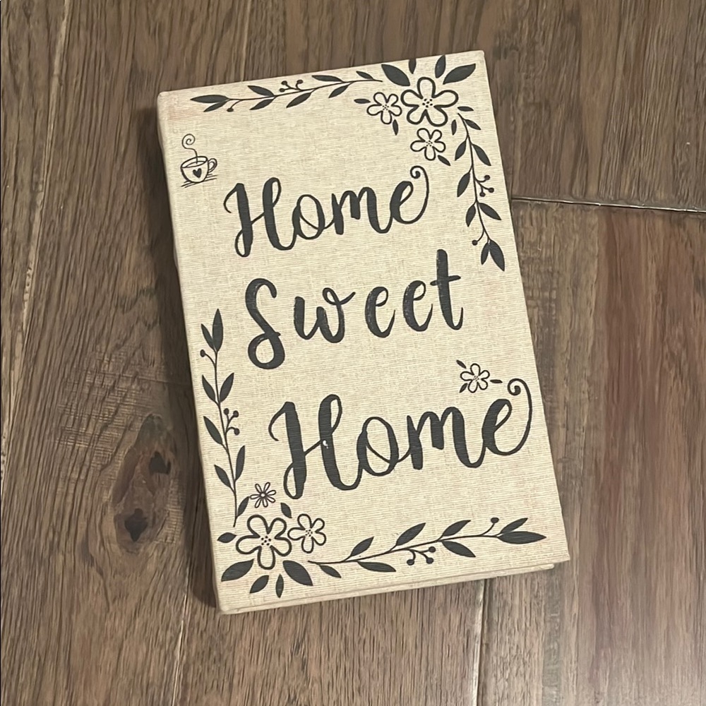Home Sweet Home Faux Book